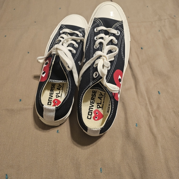 Converse Comme des Garcons Sz Men's 7 Women's 9 - Picture 6 of 14